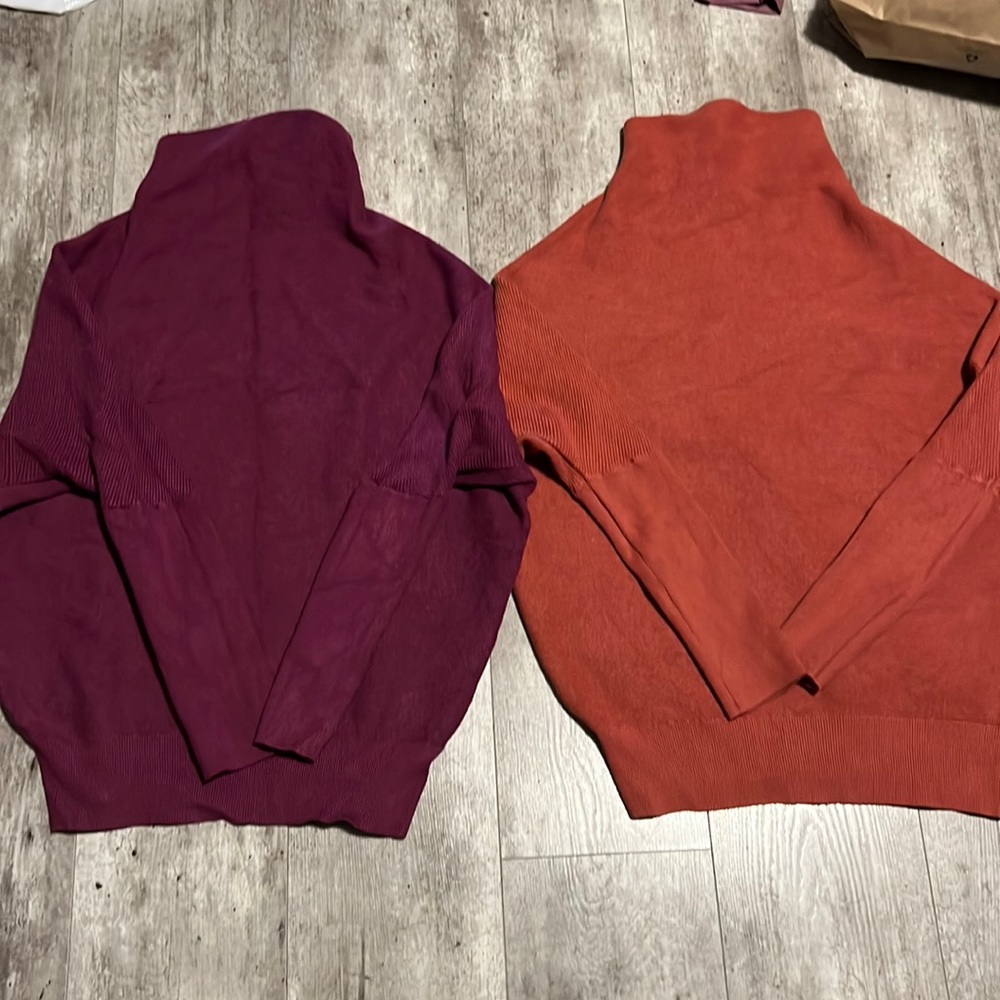 Blu Ivy sweaters, dolman style, size S/M